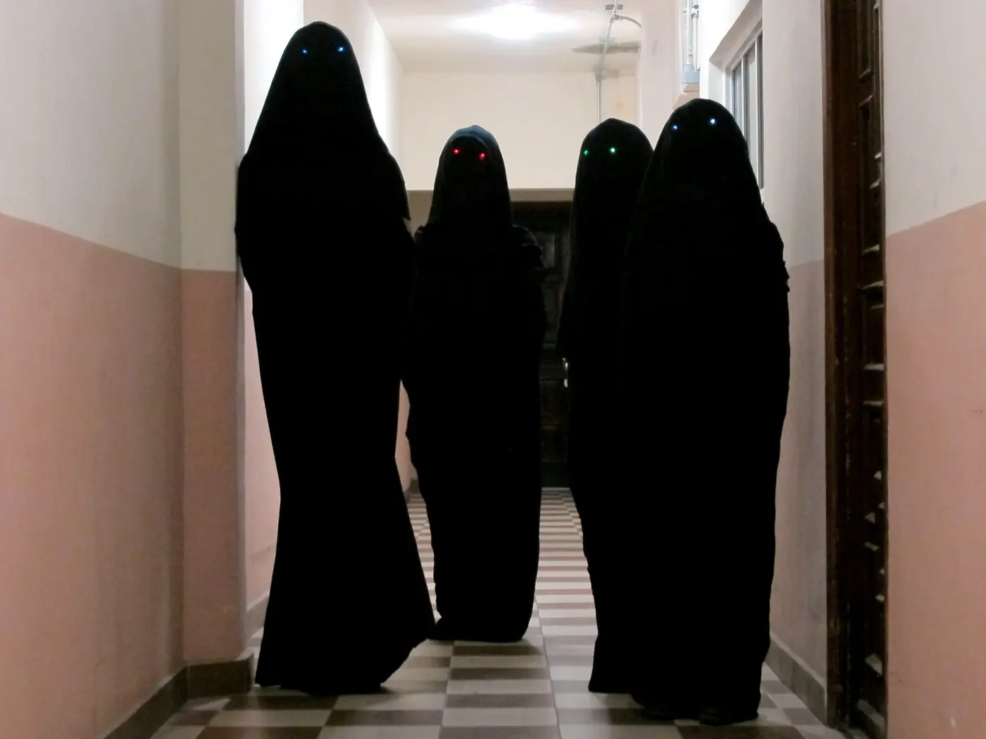 Sesión fotográfica de Futurología en el Hotel Virreyes para la primera etapa de Medium